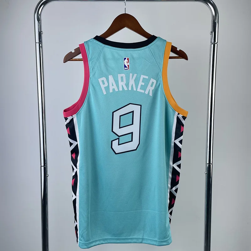 2023 San Antonio Spurs Basketball Jersey city version #9 PARKER