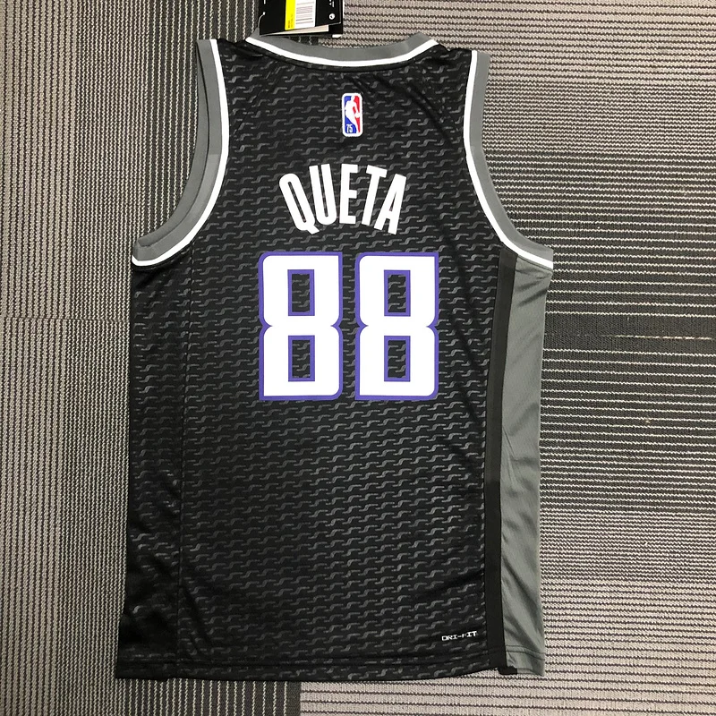 Sacramento Kings Basketball Jersey trapeze limited #88 QUETA