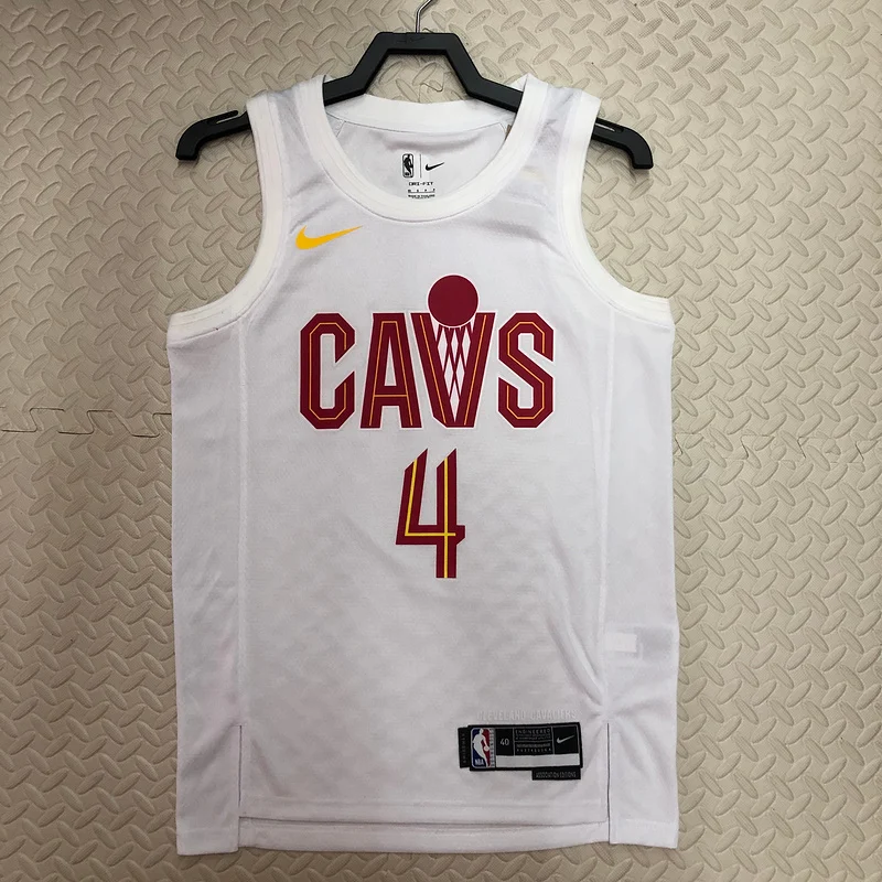 2023 Cleveland Cavaliers Basketball Jersey Home #4 MOBLEY