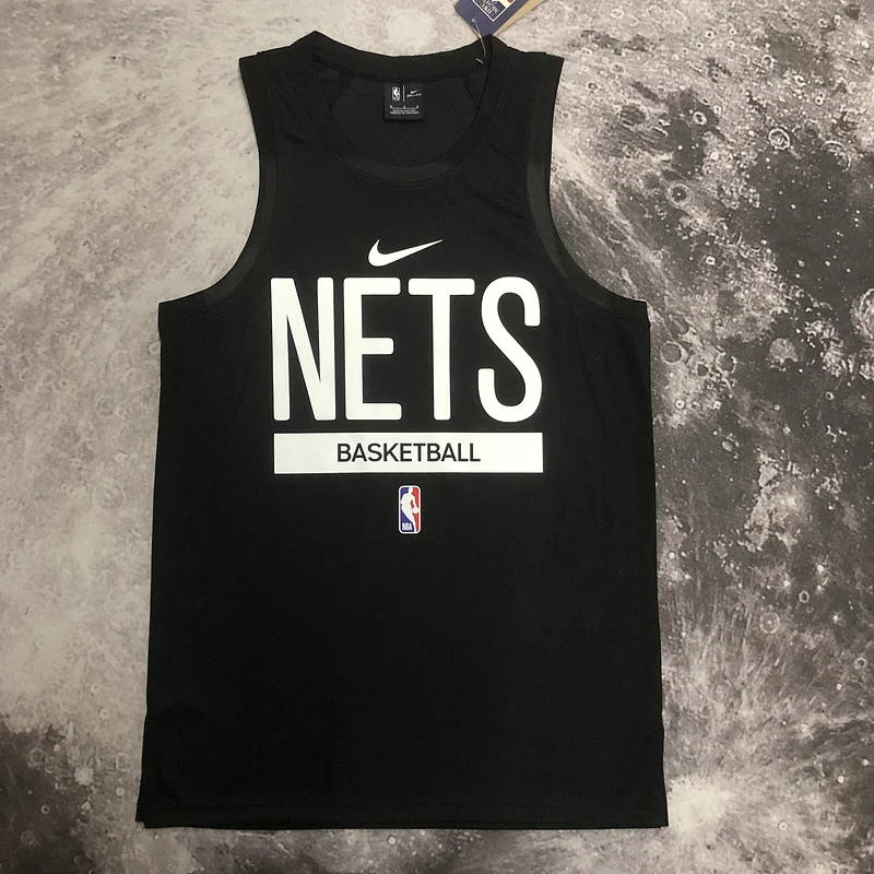 2023 Season Brooklyn Nets Basketball jersey Black Training Shirt