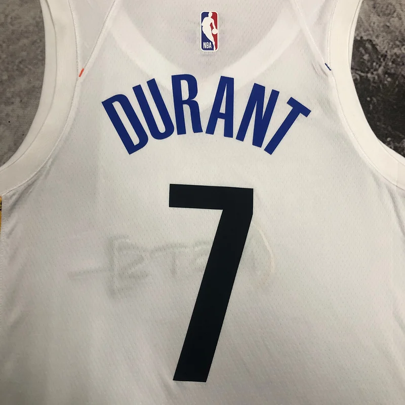 2023 Season Brooklyn Nets Basketball jersey city version #7 DURANT