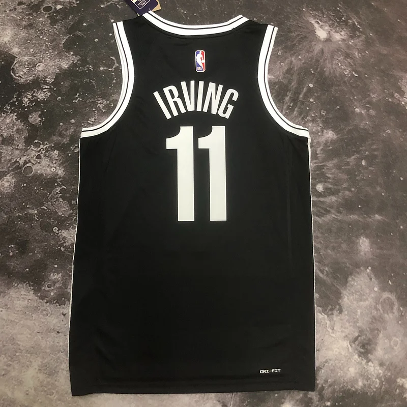 2023 Season Brooklyn Nets Basketball jersey Black #11 IRVING