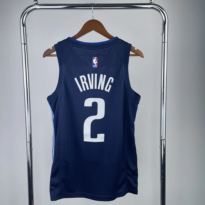 2021 Season NBA Dallas Mavericks basketball jersey trapeze limited #2 IRVING