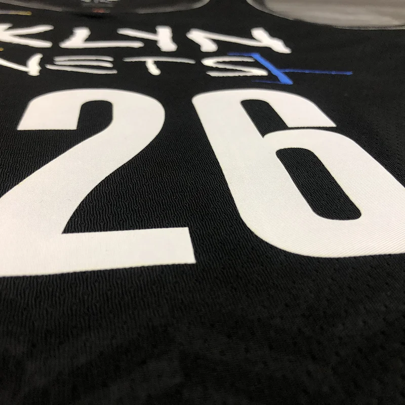 2021 Season Brooklyn Nets Basketball jersey city version Graffiti model #26 DINWIDDIE