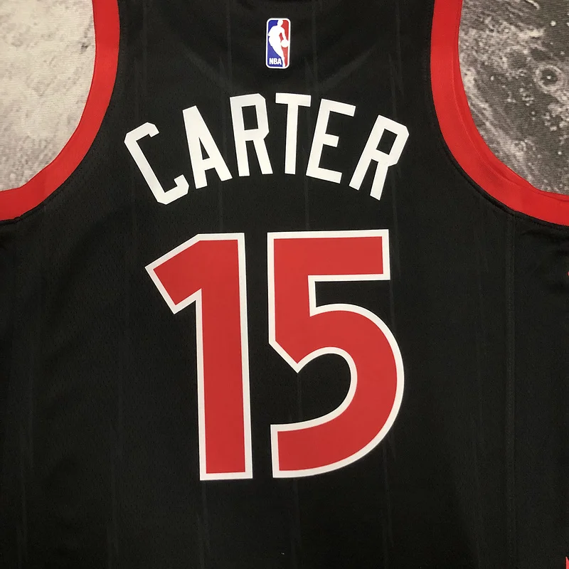 2023 NBA Toronto Raptors Basketball Jersey trapeze limited #15 CARTER