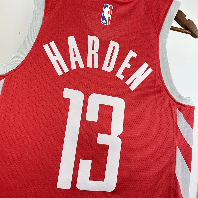 2019 Houston Rockets Basketball Jersey Aawy Red #13 HARDEN