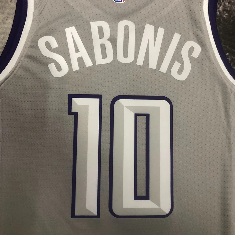 2023 Sacramento Kings Basketball Jersey city version #10 SABONIS