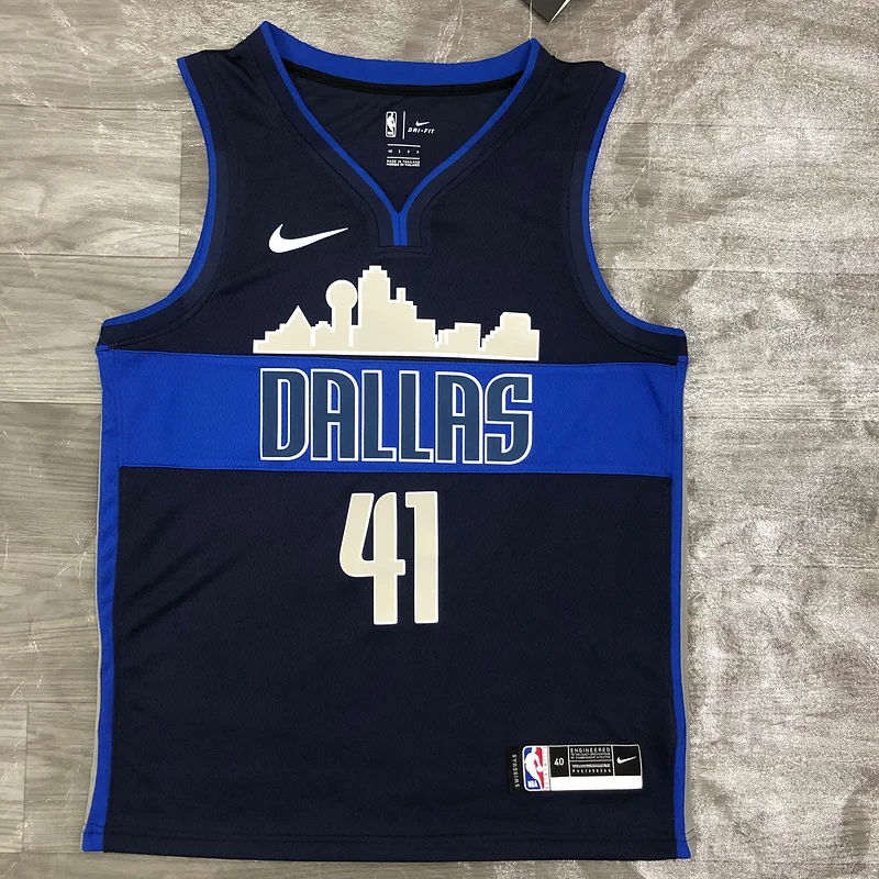 NBA Dallas Mavericks basketball jersey #41 NOWITZKI