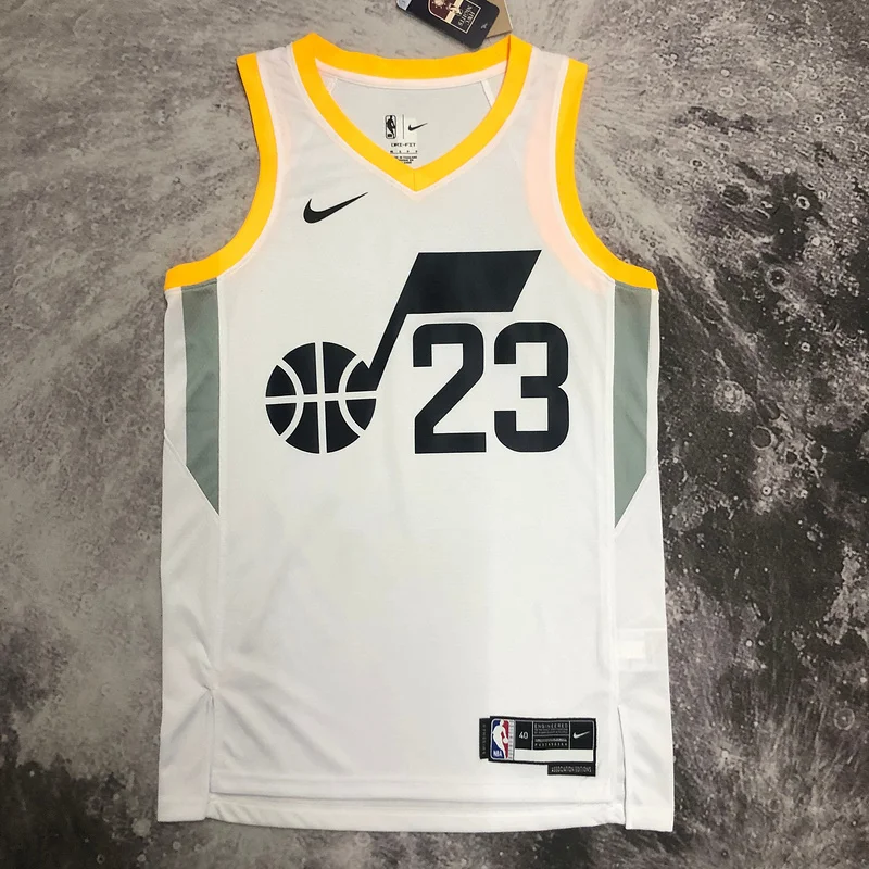 2023 Utah Jazz Basketball Jersey Home White #23 MARKKANEN