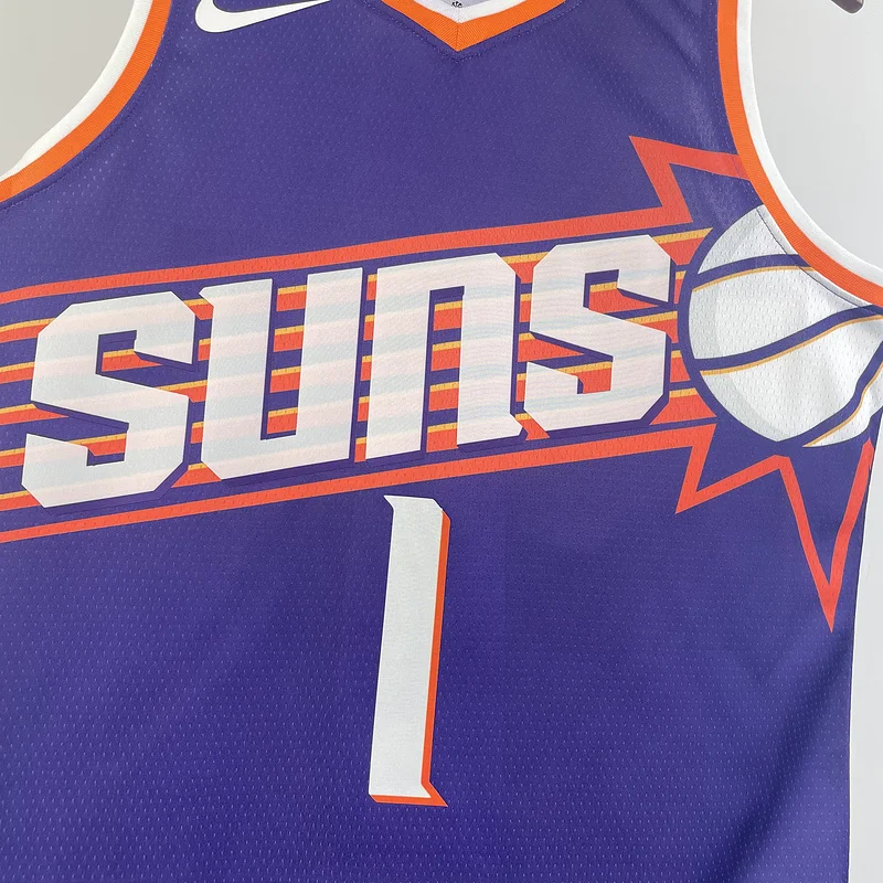 2024 Season NBA Phoenix Suns Basketball jersey Aawy Purple #1 BOOKER