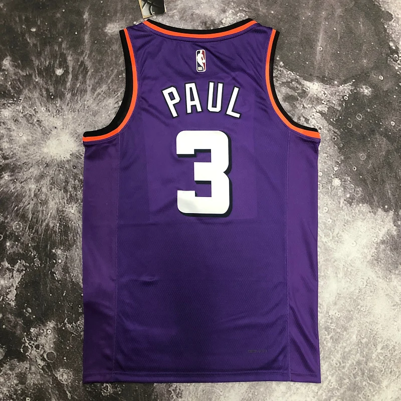 2023 Season NBA Phoenix Suns Basketball jersey Retro #3 PAUL