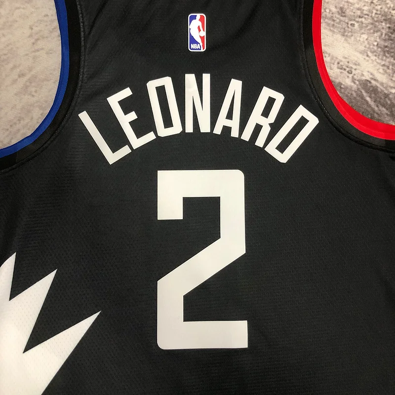 2023 Season   NBA Los Angeles Clippers Basketball jersey    trapeze  limited  #2   LEONARD