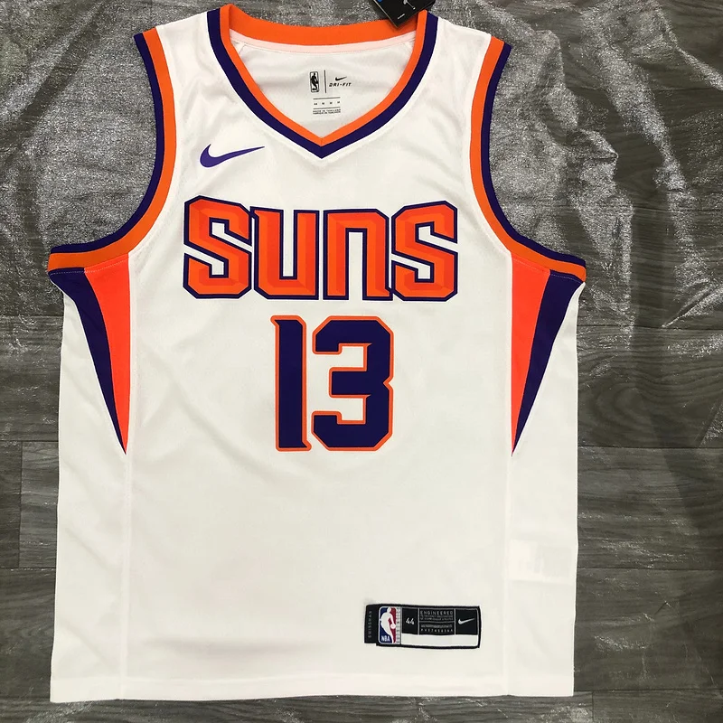 NBA Phoenix Suns Basketball jersey White #13 NASH