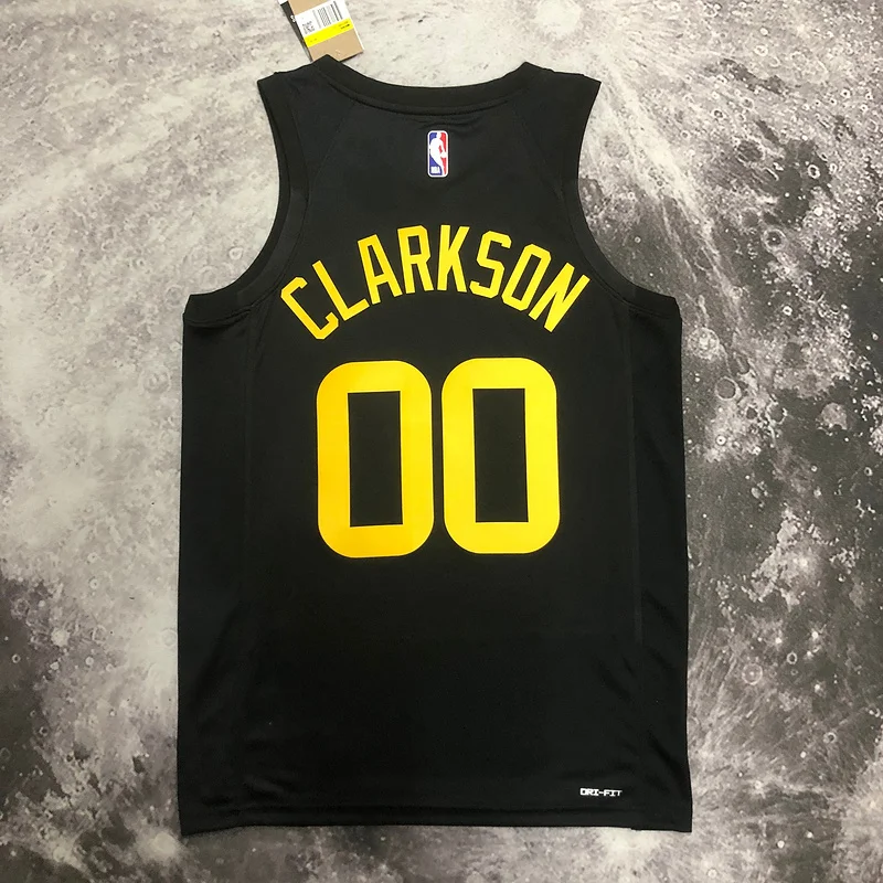 2023 Utah Jazz Basketball Jersey Jordan limited #00 CLARKSON