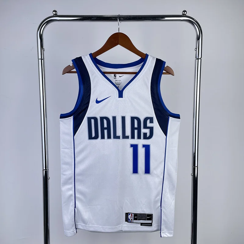 2023 Season NBA Dallas Mavericks basketball jersey White11 IRVING