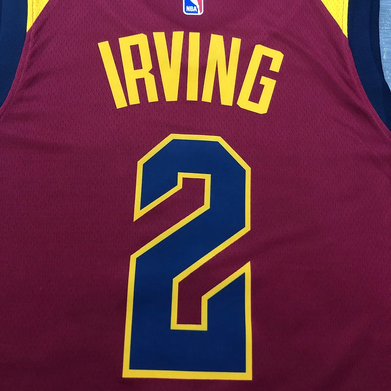 2017 Cleveland Cavaliers Basketball Jersey Red #2 IRVING