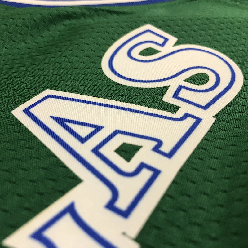 2021 Season NBA Dallas Mavericks basketball jersey Retro Green #77 DONCIC