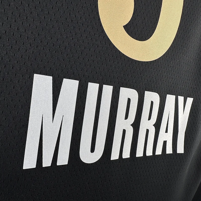 2024 Season NBA Atlanta Hawks Basketball Jersey city version #5  MURRAY