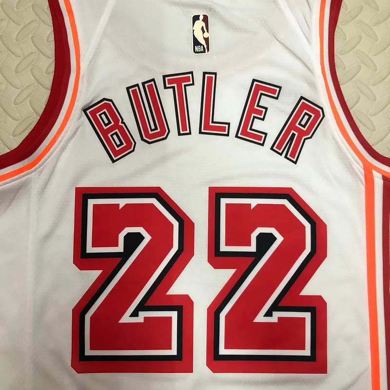 2023 SeasonNBA Miami Heat basketball jersey Retro #22 BUTLER