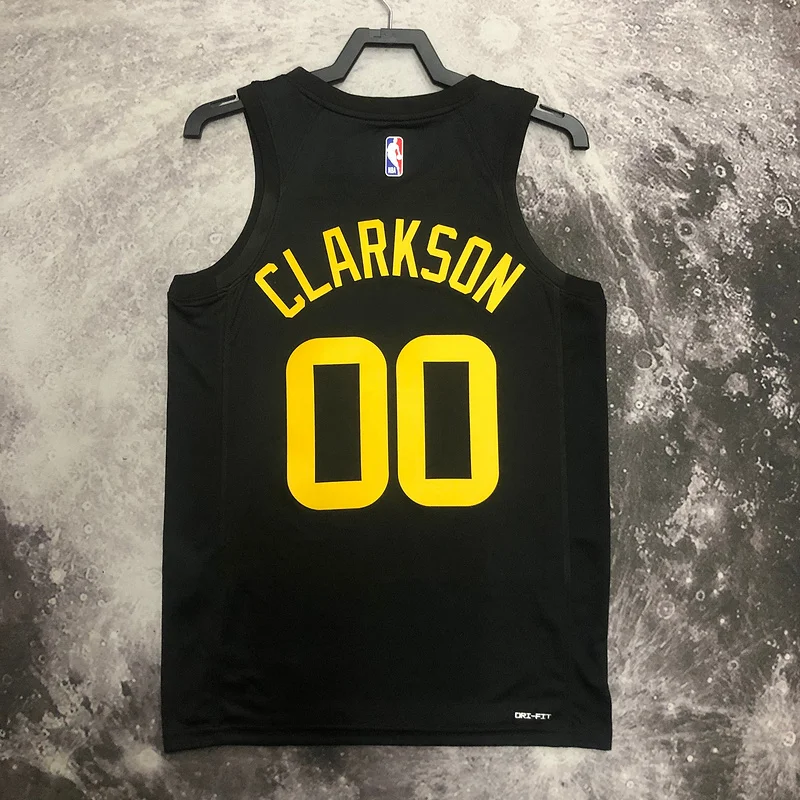 2023 Utah Jazz Basketball Jersey Jordan limited #00 CLARKSON