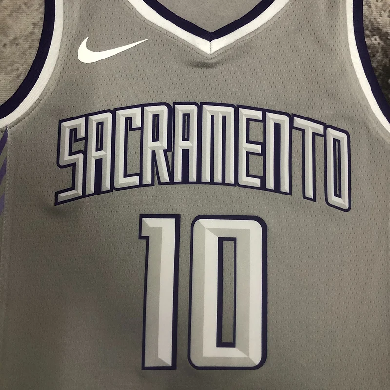 2023 Sacramento Kings Basketball Jersey city version #10 SABONIS