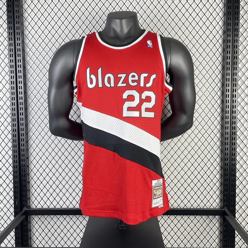 Mitchell Ness  Hot Print  Retro  Portland Trail Blazers Basketball Jersey   83/94  #22号  DREXLER