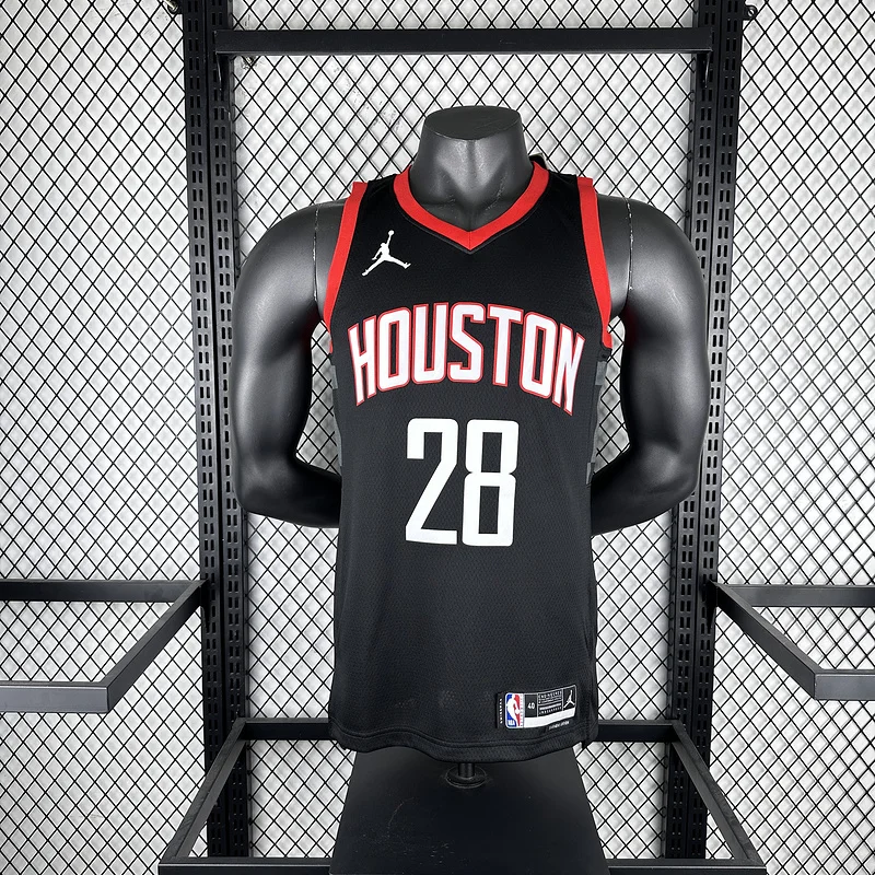 2024 Houston Rockets Basketball Jersey trapeze limited #28 SENGUN