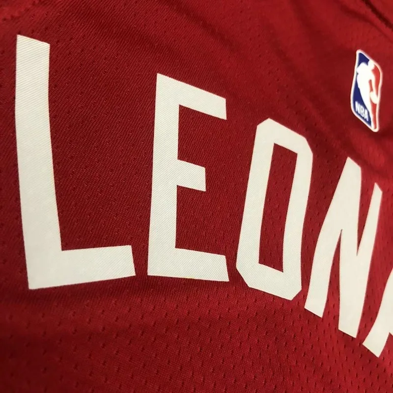 2023 NBA Toronto Raptors Basketball Jersey Aawy Red #2 LEONARD