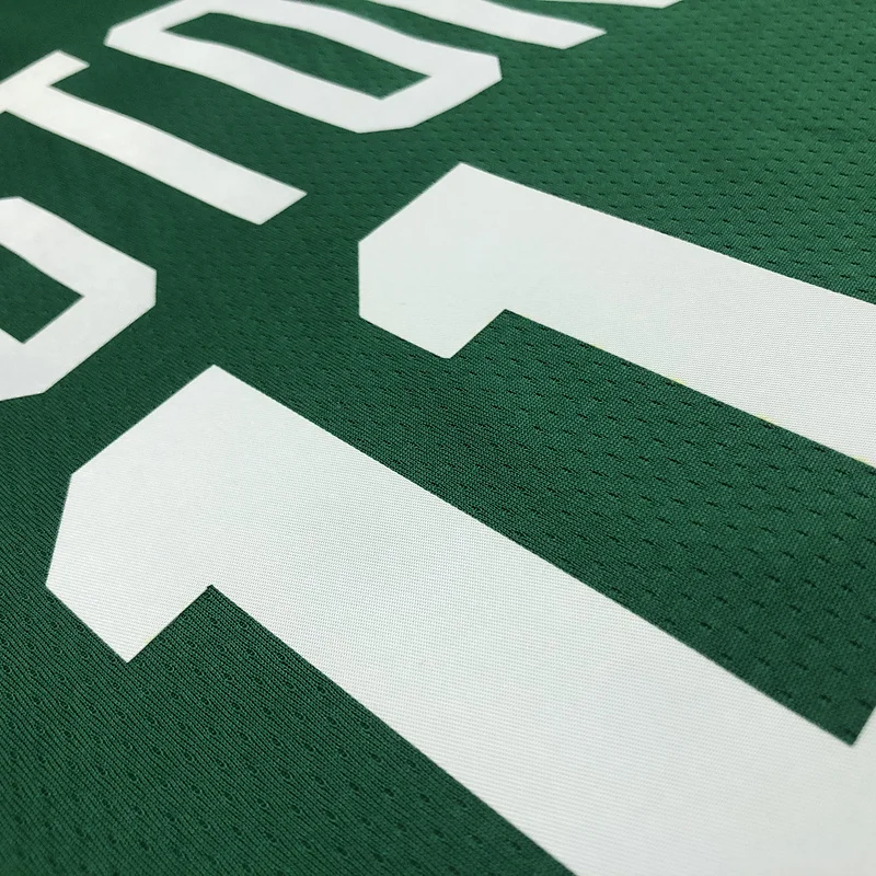 75th anniversary NBA Boston Celtics Basketball Jersey Green #11 IRVING