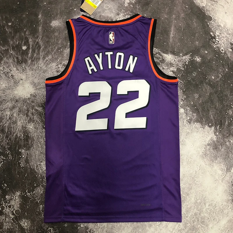 2023 Season NBA Phoenix Suns Basketball jersey Retro #22 AYTON