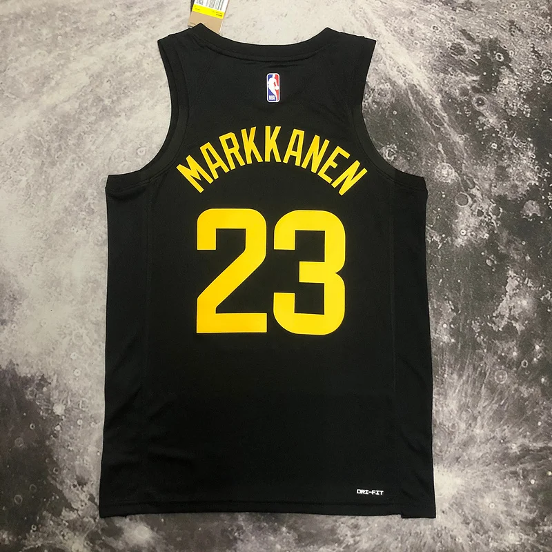 2023 Utah Jazz Basketball Jersey Jordan limited #23 MARKKANEN