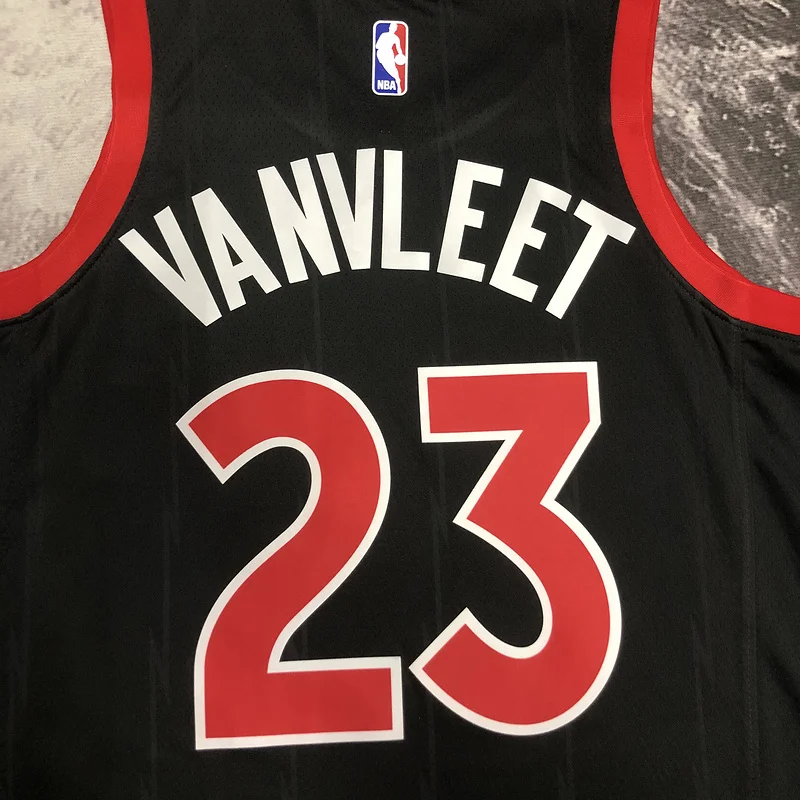 2023 NBA Toronto Raptors Basketball Jersey trapeze limited #23 VANVLEET