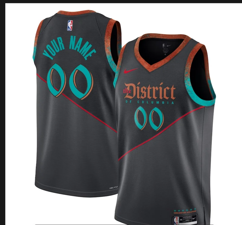 2024  Washington Wizards Basketball Jersey   city version  #13 POOLE