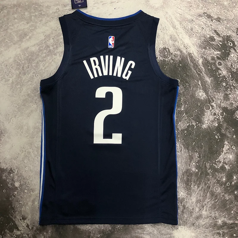 2021 Season NBA Dallas Mavericks basketball jersey trapeze limited #2 IRVING