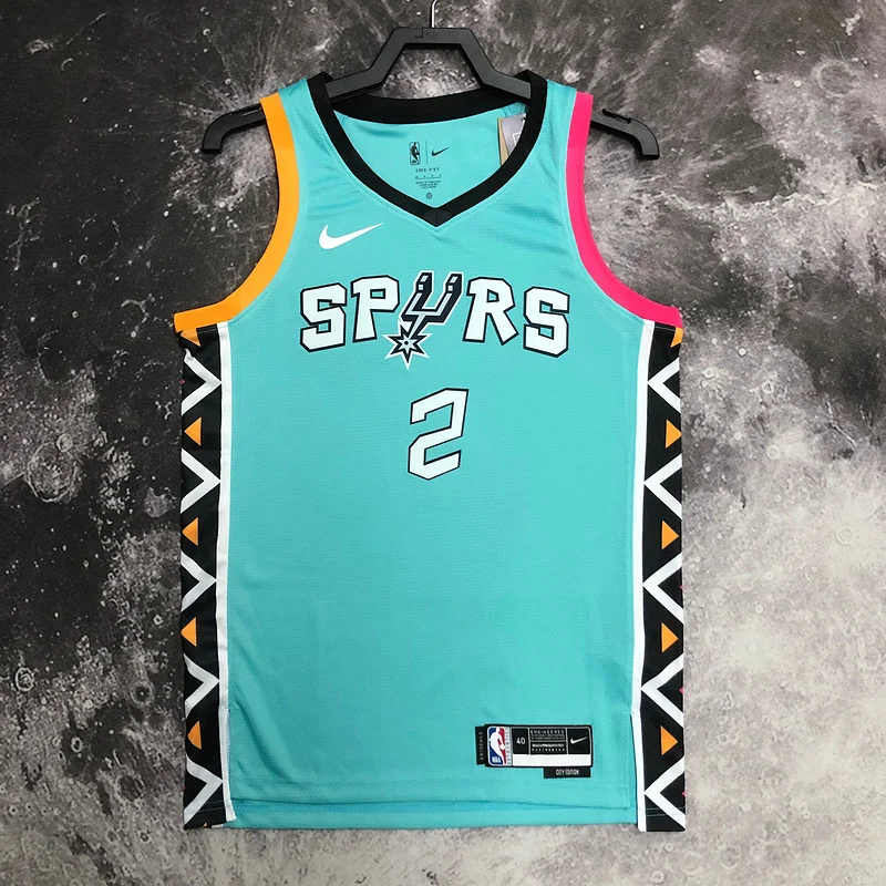 2023 San Antonio Spurs Basketball Jersey city version #2 LEONARD