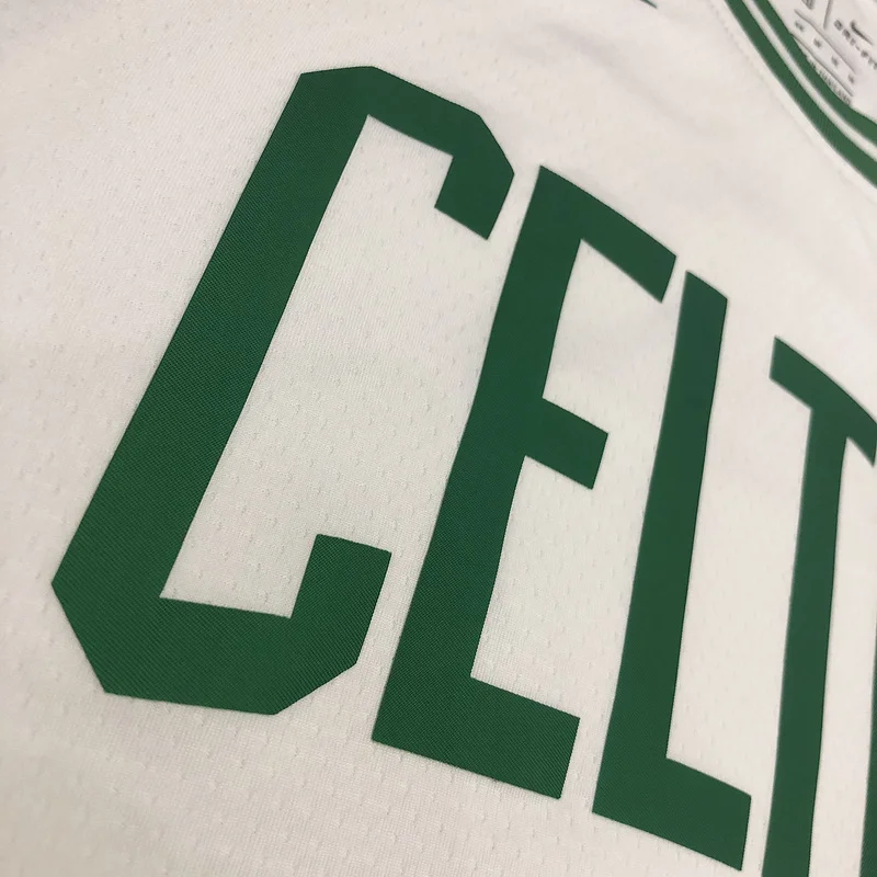 NBA Boston Celtics Basketball Jersey Retro White #5 GARNETT