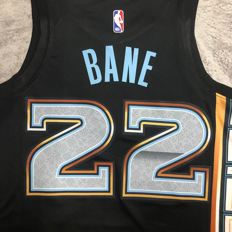 2023 Season NBA Memphis Grizzlies Basketball Jersey city version #22 BANE