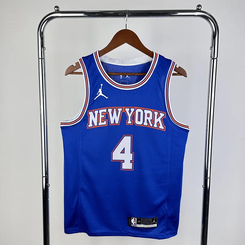 2021 New York Knicks Basketball Jersey trapeze limited #4 ROSE