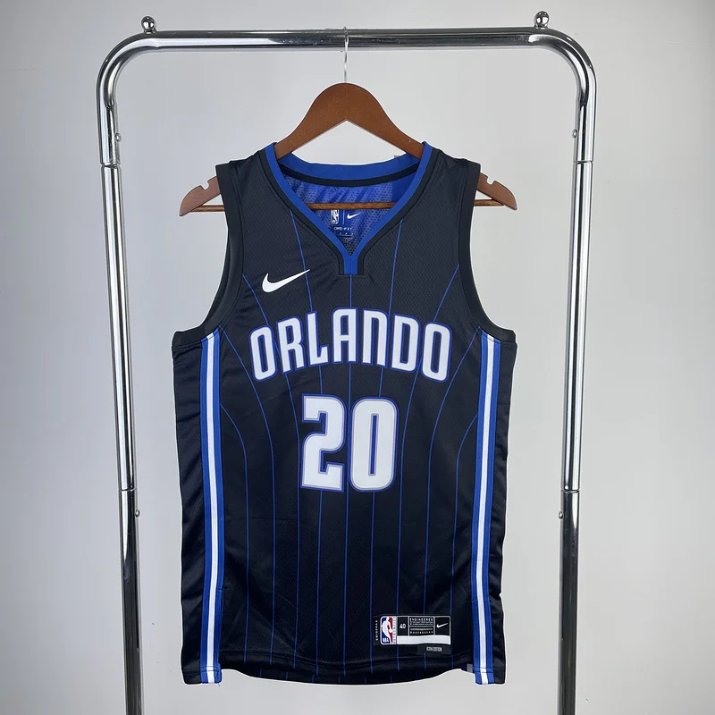 2023 Orlando Magic Basketball Jersey Black stripe #20 FULTZ