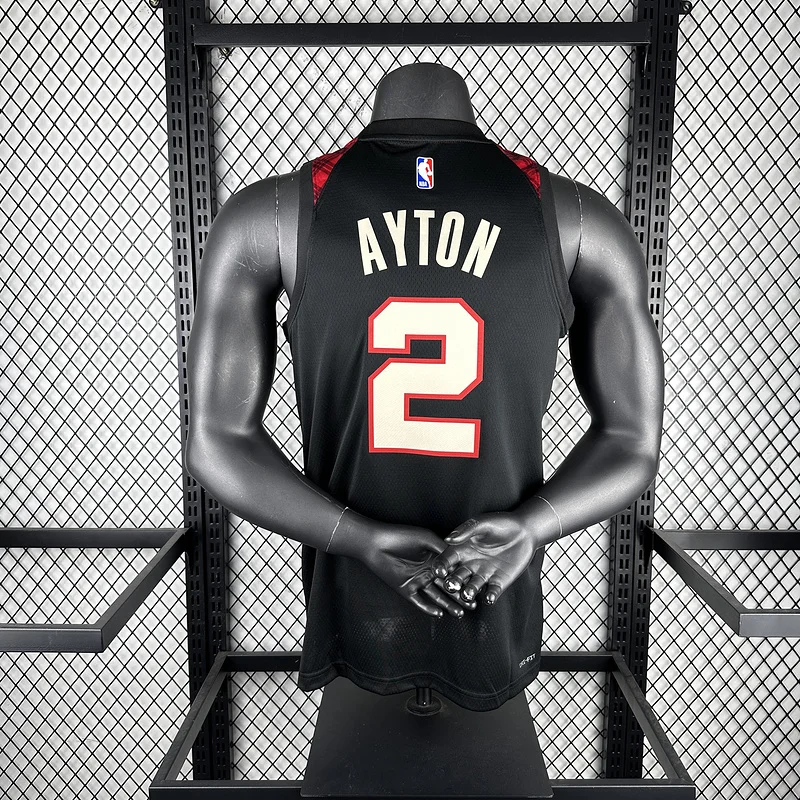 2024  Portland Trail Blazers Basketball Jersey   city version  #2  AYTON