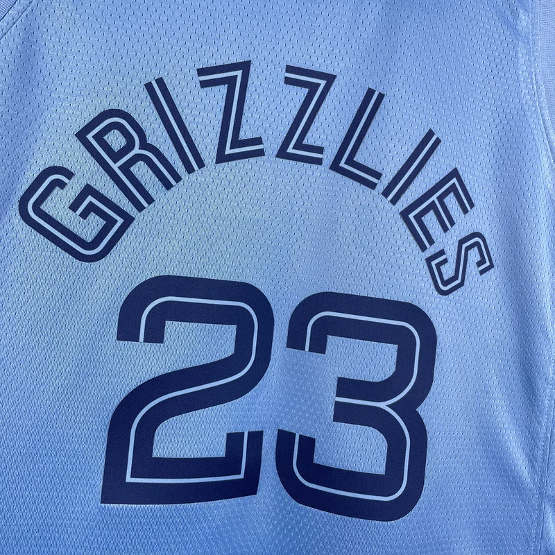 2021 Season NBA Memphis Grizzlies Basketball Jersey trapeze limited #23 ROSE