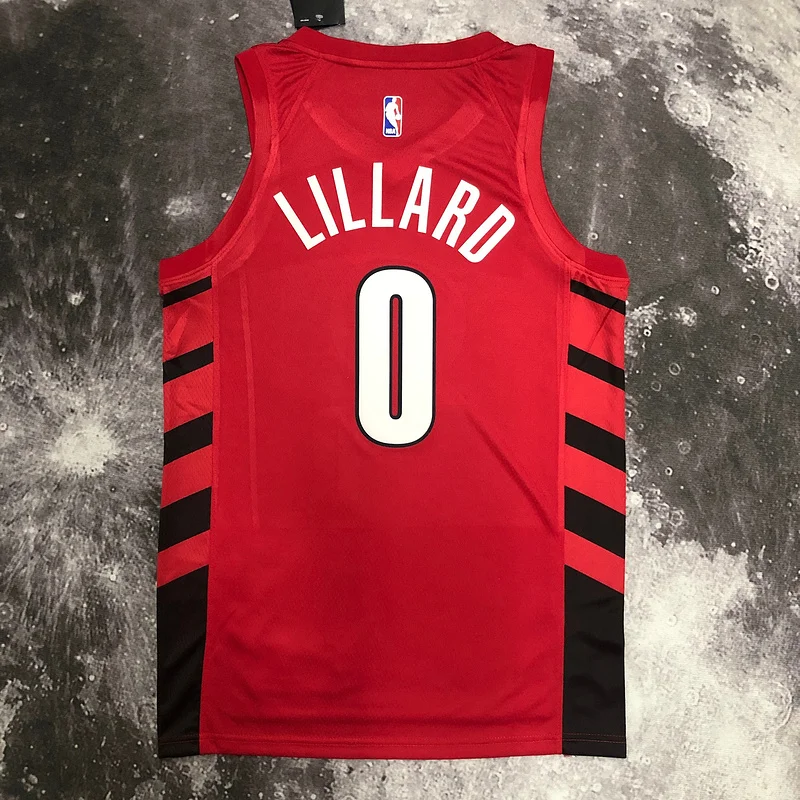 2023 Portland Trail Blazers Basketball Jersey  trapeze  limited  #0   LILIARD