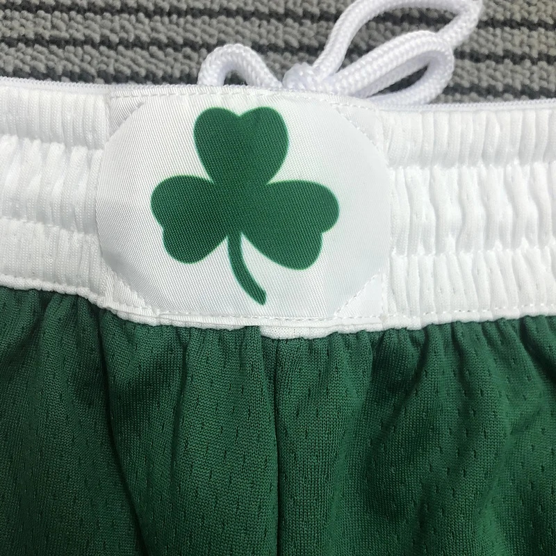 NBA Boston Celtics Basketball Jersey Green Shorts