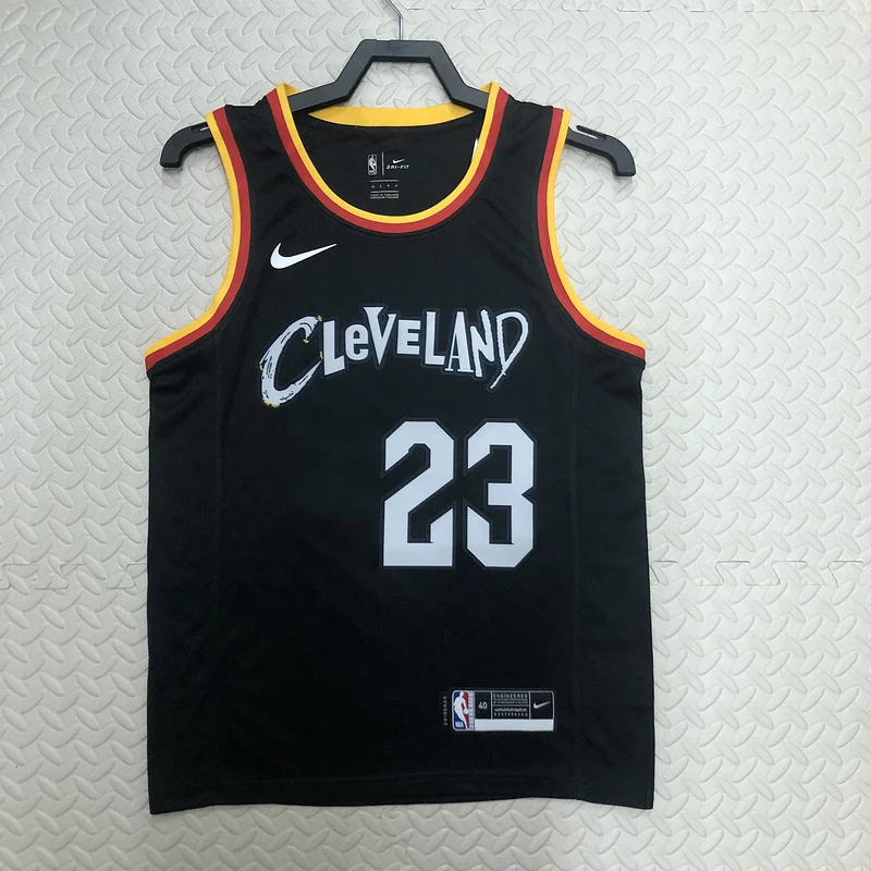 2021 Cleveland Cavaliers Basketball Jersey city version #23 JAMES