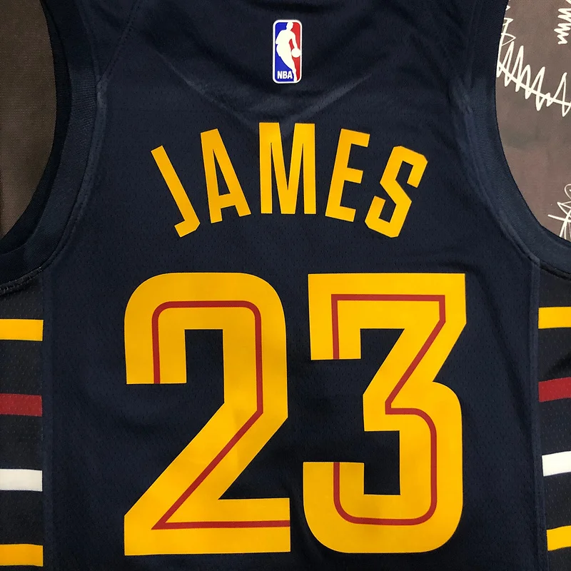 Cleveland Cavaliers Basketball Jersey stripe #23 JAMES