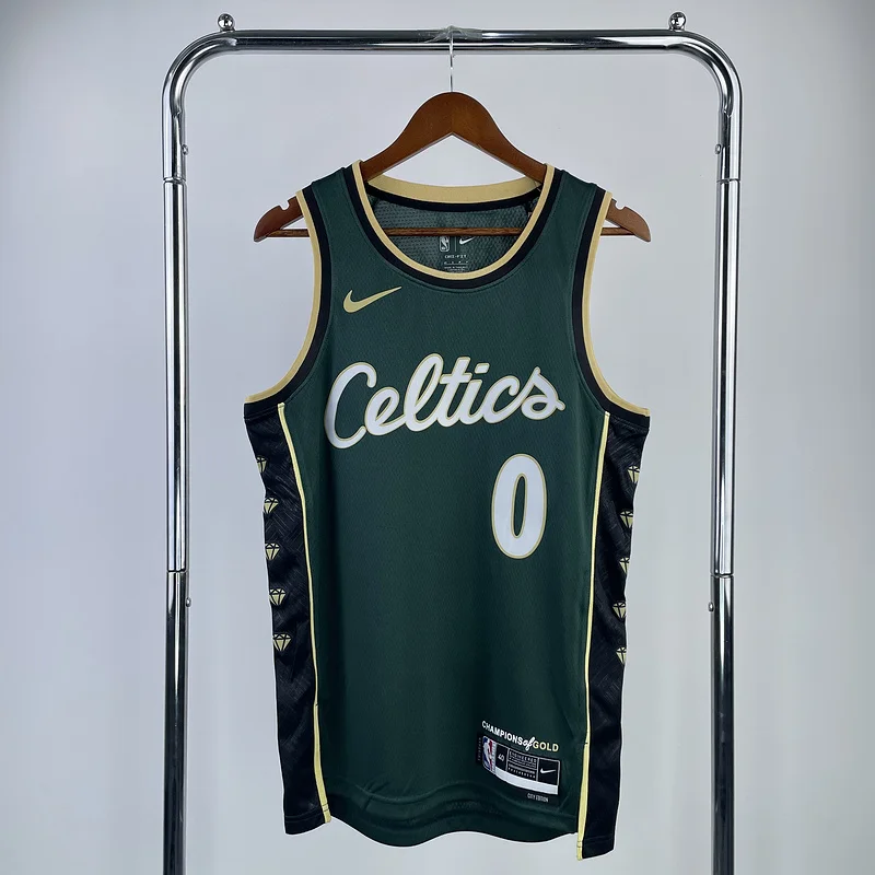 2023 Season NBA Boston Celtics Basketball Jersey city version #0 TATUM