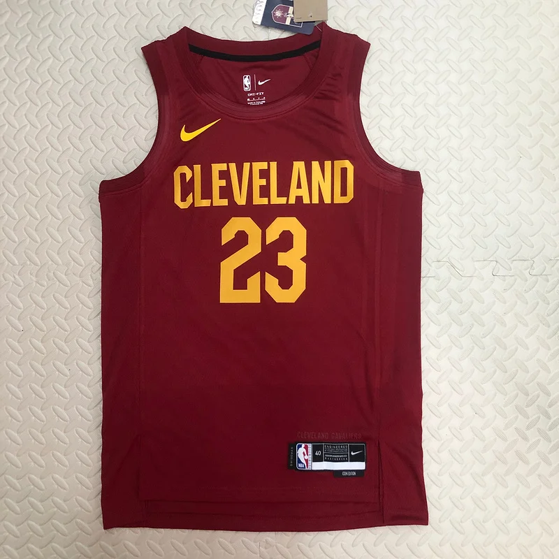 2023 Cleveland Cavaliers Basketball Jersey Aawy #23 JAMES