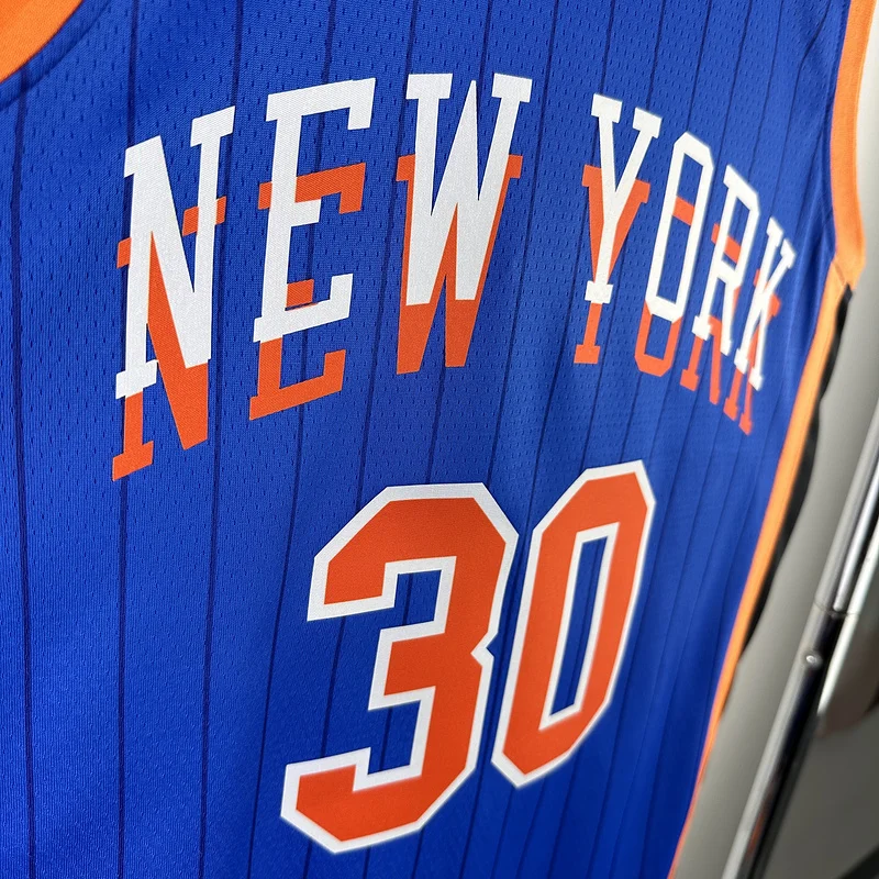 2024 New York Knicks Basketball Jersey city version #30 RANDLE