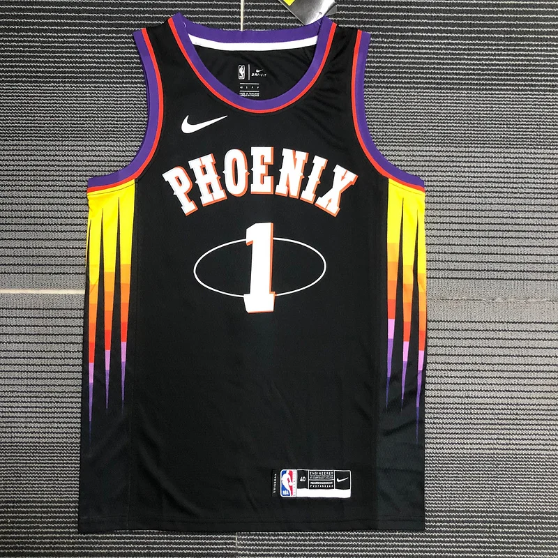 2022 Season NBA Phoenix Suns Basketball jersey city version #1 BOOKER