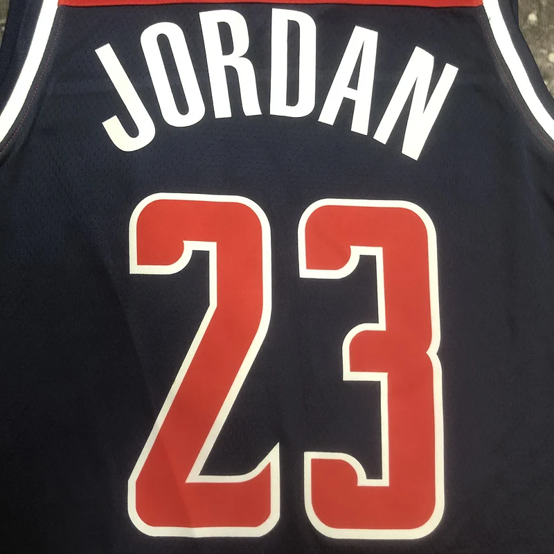 2023  Washington Wizards Basketball Jersey   trapeze  limited  #23    JORDAN